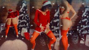 le striptease de la mere noel