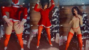 le striptease de la mere noel