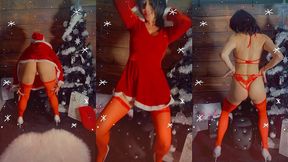 le striptease de la mere noel