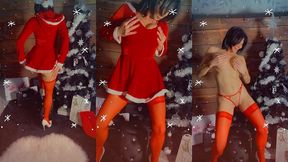 le striptease de la mere noel