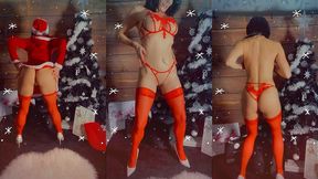 le striptease de la mere noel
