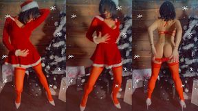le striptease de la mere noel