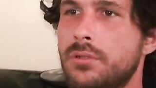Hairy Thugs Solo Jack Off - Close-Up View Of Huge Load