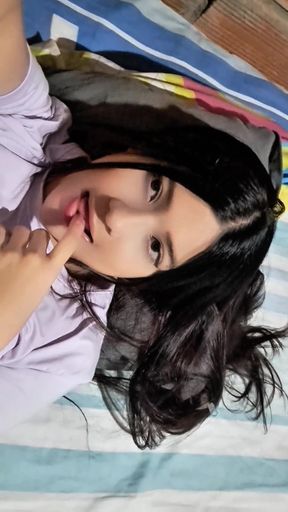I masturbate until I cum, I like the way I touch myself