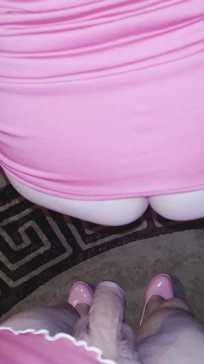 Pink Dress Bi Couple