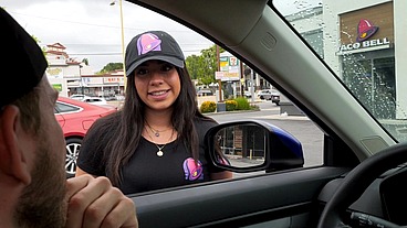 I Pick Up Slutty Taco Bell Worker & Fuck Her in My Car! Melztube, Steve Rickz