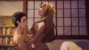 Marin's Enthusiasm Was Legendary. Gojo's Virginity Was History ( Cartoon )