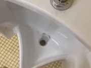 College Cub Cums in Dorm Urinal