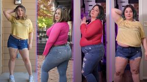 Outfits at 220 vs 250 Plus