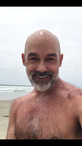 A Walking Masturbation at the Beach, Part 1