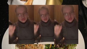 ASMR Dinner in Restaurant