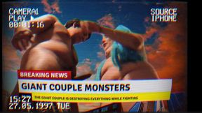 Giant couple monsters