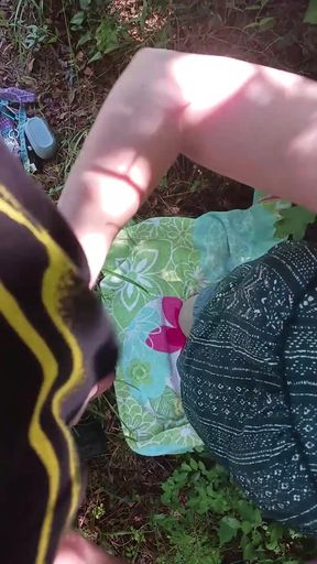 Hot BBW Hiking For A Suck And Fuck!   Clip 1