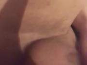 Amateur trans dildo