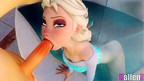 Anna (frozen) Suck Dick