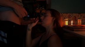 Real couple has passionate sex and ends with deep cumshot