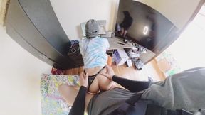 POV Me and My Moroccan Girlfriend in the Room