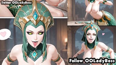 Cassiopeia hentai comic Ep.023 from league of legends by ooladyboss