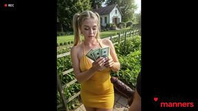 my friend s mom turned out to be quite the slut; after she found out i d gotten rich, she let me fuck her for $200 an hour.[ai]