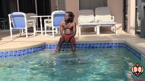 Poolside Invite Turns Into Bedroom Pound: Brit Gets the Long