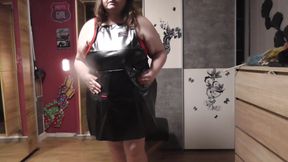 I present my new rubber apron