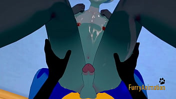 Anima Crossing Pokemon Furry Yaoi 3D - Lucario &amp_ Raymond blowjob and fucked - Anime Manga Yiff Japanese Gay