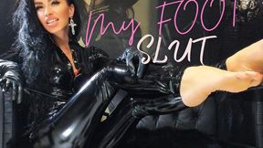 LATEX FOOT ALTAR: Total Slave Possession & Sole Worship (POV)