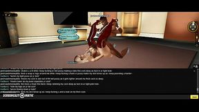 Kai's Hotel Bedroom Session – 3D Anime Porn Adventure