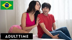 Eliza Ibarra's cum on pussy sex by Adult Time