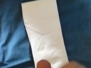 Watch me wank and cum out of my big balls