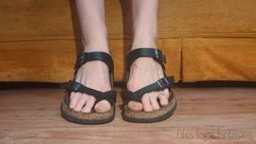 Playing with sticky marshmallow goo in my Birkenstocks *discounted replay in case you missed it*