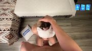 Thea Croft blows deep before hot ass blows up
