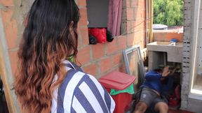 Plumber Repairs My Pipe And Does Maintenance On My Pussy Cum In My Mouth