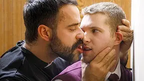 Butt Confessions: Teddy Torres & Benjamin Blue's Sinful Session - YesFather