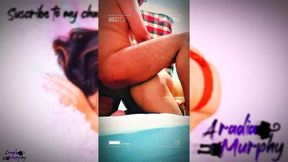 I record myself with my girlfriend from work, she is the BOSS