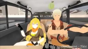 Yang’s Erotic RWBY Adventure – A Steamy Family Holiday Begins
