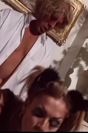 Greedy Shemale Swallows Cum From Multiple Hard Cocks