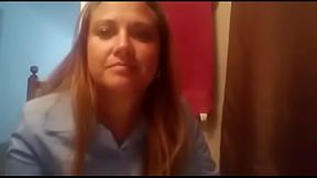 before her job interview