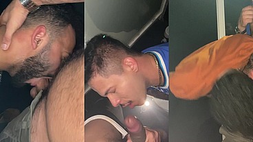 No Banheiro da Balada com o cara Pauzudo que conheci na Balada Festa