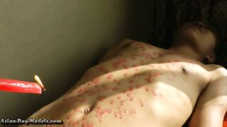 Watch this hot Asian teen get bound and disciplined by Sizzling Paraffin Wax