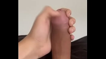 Edging my hairy cock