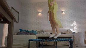 Goddess Amber Rule In The House - White Ballet Shoes - Part 1
