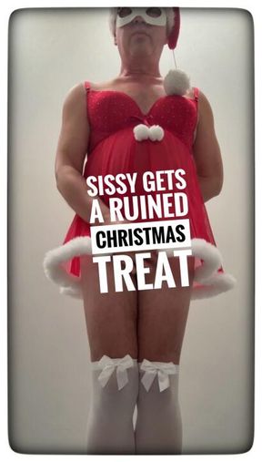 Sissy finally gets to cum only it’s ruined