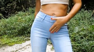 I love squirting while touching myself Czech slut