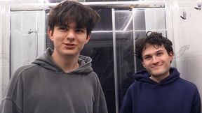 Two twinks almost fighting over his big fucking load