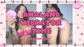 Anal and vibrator time