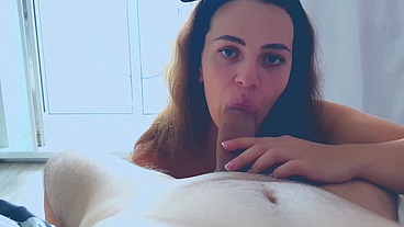 Sucked and spat all the sperm