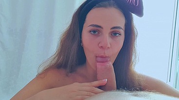 Sucked and spat all the sperm