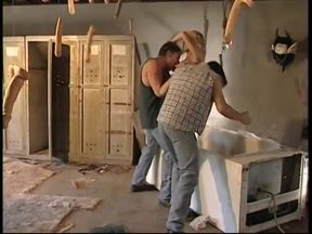 Ripped males penetrate all holes in the dildo room