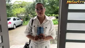 Latina MILF gets a surprise lesbian lesson
